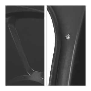 Oglinda de siguranta Relaxdays 45 cm, bruchsicher, pentru interior si exterior, neagra - Img 8