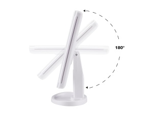 Oglinda machiaj Beper P302VIS050 cu iluminare LED, 3 nivele de marire, rotire 180 - Img 3