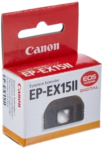 Okular pentru Canon EOS EP-EX15II, accesoriu pentru fotografi, compatibilitate extinsa - Img 4