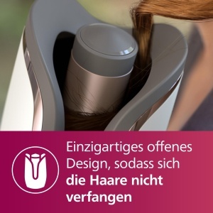 Ondulator automat Philips Seria 8000 BHB87800 Tehnologie MoistureProtect Alb 27 optiuni de styling - Img 6