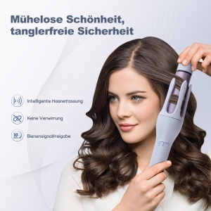 Ondulator Automatik AraSyleon 32mm, 2 in 1, Ceramica, 3 Temperaturi, Anti-Klemmschutz - Img 4
