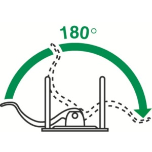 Ordner Multifunctional Leitz 180 Solid, A4, Hellrot, 8,2 cm, Gummiband - Img 8