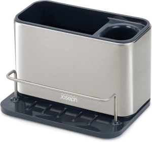Organizator chiuveta Joseph Joseph Surface din inox design compact gri - Img 3