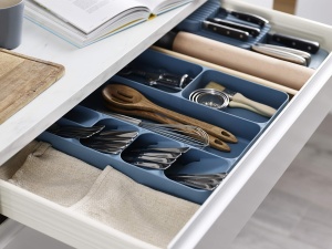 Organizator sertar Joseph Joseph DrawerStore albastru design compact si inteligent - Img 7