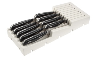 Organizator sertar Tescoma FlexiSPACE 370 x 148 mm pentru 9 cutite - Img 2
