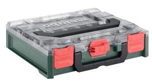 Organizer Metabo metaBOX 100 S - 7,2 l, 15 cutii insertie, robust, transparent - Img 3