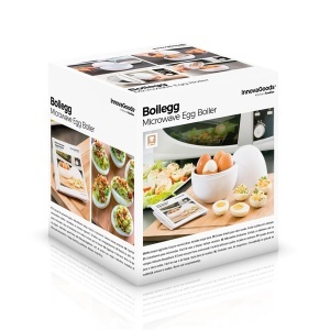 Ouale fierte InnovaGoods - 4 oua, BPA-free, alb, din aluminiu - Img 5