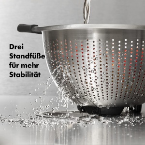 OXO Good Grips Strecuratoare din Otel Inoxidabil 28L Design Perforat - Img 4