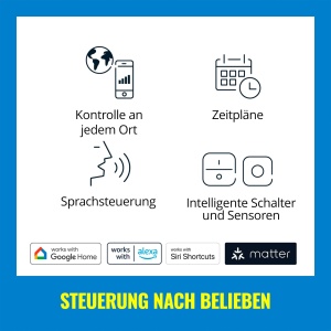 Pachet de 3 lampi LED WiZ GU10 Smart E14 - 40W, cu 16M culori + nuante albe, Wi-Fi/Bluetooth, control vocal/aplicatie, functioneaza cu Google Home, Alexa si HomeKit - Img 9