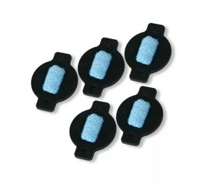 Paduri de curatare iRobot Braava Jet 300, 5x, Antimicrobiene, Albastru, Negru - Img 3