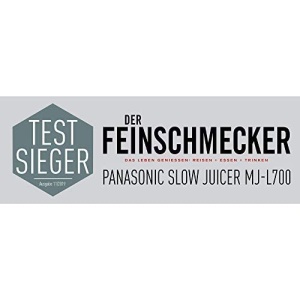 Panasonic Slow Juicer MJ-L700KXE Mat Negru 75 mm Deschidere Larga - Img 12