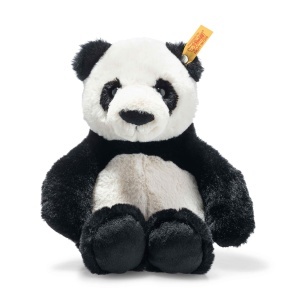 Panda de plus Steiff 75650 Ming, 27 cm, albnegru, lavabil