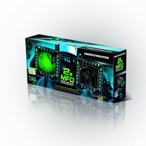 Panou de control Thrustmaster MFD Cougar Pack - 2 panouri USB programabile pentru PC - Img 6