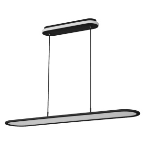 Panou LED birou LEDVANCE Office Line Ellipse 57W 4000K Negru - Img 3