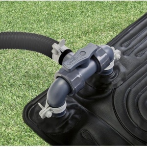 Panou solar Intex 28685 pentru piscine, PVC, 120 x 120 cm, negru - Img 2