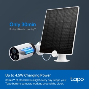 Panou Solar TP-Link Tapo A200, 4W, 4m Cablu, Compatibil cu C400, C420, C425 - Img 3