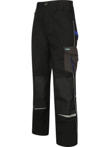 Pantaloni de lucru Goodyear GYPNT011 cu protectie la genunchi, negru, marimea 38