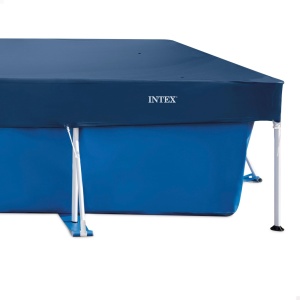 Panza de acoperire pentru piscina INTEX 450x220 cm, din polietilena reciclata, rezistenta la UV - Img 6
