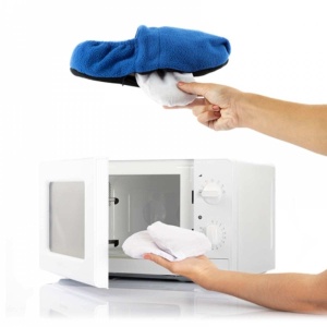 Papuci de casa InnovaGoods Wellness Relax, Culoare albastra, Flexibili, Usor de curatat - Img 3
