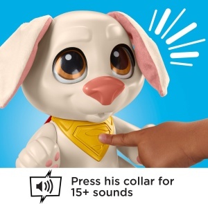 Papusa Krypto Fisher-Price - Jucarie interactiva cu sunete si accesorii, pentru copii de la 3 ani - Img 4