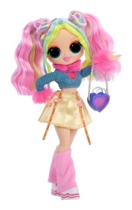 Papusa L.O.L. Surprise OMG Bubblegum D.J. 1 papusa cu outfit, roz - Img 4