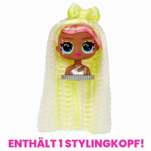 Papusa L.O.L. Surprise Tweens Curls-2-Crimps Cora cu 20 surprize, accesorii si stilizare - Img 4