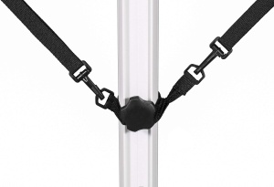 Parbriz Schneider pentru umbrele de soare in consola, 313-00, Curea din poliester negru, 0,09 kg, 273 x 2 x 0,2 cm, Antracit - Img 6