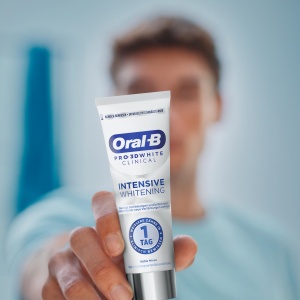 Pasta de dinti Oral-B Pro 3D White Clinical Intensive Whitening 2x75ml Albire intensiva Aroma de menta racoritoare - Img 9