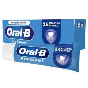 Pasta de dinti Oral-B Pro-Expert 75ml, 24h Protectie, Mint si Zahar