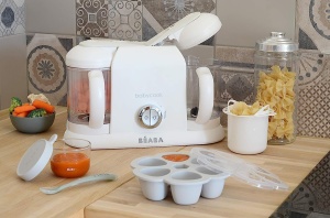 Pasta-Reiskocher BEABA 01912466, 350g, Alb, Compatibil cu Babycook - Img 4