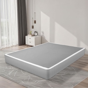 Pat Boxspring VEVOR 2010x1515x230mm, Cadru Metalic, Inaltime 23 cm, Capacitate 1587,57 kg - Img 8