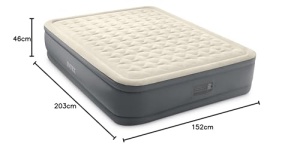 Pat gonflabil Intex Queen Premaire Ii cu Fiber-Tech RP Dimensiuni umflate 152 cm x 203 cm x 46 cm 64926ND - Img 7