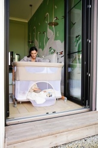 Pat multifunctional Momi SMART Bed 4-in-1 cu saltea reglabil pe inaltime pentru bebelusi - Img 16