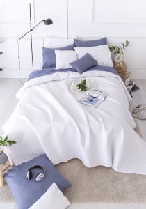 Patura decorativa Todocama cu motiv Pique, 100 microfibra - Img 4