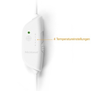 Patura electrica Medisana HU 674, 150 x 80 cm, 4 temperaturi, cu protectie la supraincalzire - Img 5