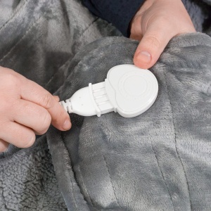Patura electrica Ufesa Softy Fleece 150x100 cm 120W 3 trepte temperatura - Img 5