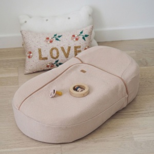 Patura pentru Cocoonababy Red Castle, 100 bumbac, confort optim, sistem de prindere - Img 2