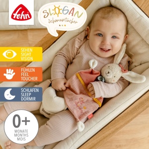 Paturica de plus Hase Princess Fehn 31 cm, din bumbac, cu broderie personalizata - Img 2