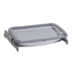Patut pentru bebelusi Chicco Next2Me Go, ajustabil, gri deschis, cu aerisire - Img 3