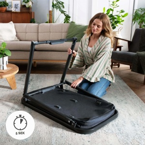 Patut pentru copii Kinderkraft SOFI Plus, 4 in 1, usor de transportat, alb - Img 4