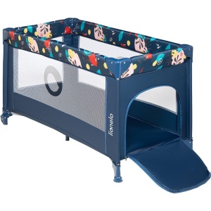 Patut pentru copii Lionelo Stefi, design elegant, 120x60 cm, sigur si portabil - Img 3