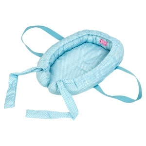 Patut pentru papusi Theo Klein Baby Coralie 3 in 1, 53 cm, albastru - Img 7