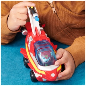 PAW Patrol Aqua Pups Vehicul Delfin cu Figurina Marshall 23 cm pentru Copii 3 - Img 4