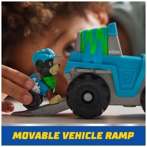 PAW PATROL Rex Figurina cu Vehicul de Salvare Dinozauri pentru Copii 3 Ani - Img 5