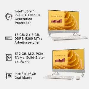 PC All-in-One Dell Inspiron 27 EC27250, 27 inch FHD, Intel Core i5, 16GB RAM - Img 9