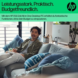 PC All-in-One HP 23,8 FHD, Intel Core i5, 16GB RAM, 512GB SSD, Alb - Img 5