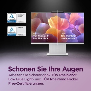 PC All-In-One Lenovo IdeaCentre 23.8 FHD, AMD Ryzen 7, 16GB RAM, 1TB SSD, Gri - Img 4