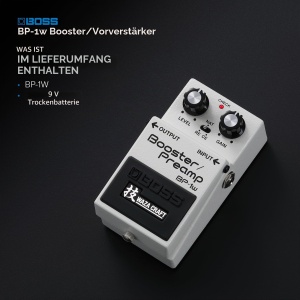 Pedal de efect BOSS BP-1W, BoosterPreamp, analogic, moduri CE-1 si RE-201 - Img 2