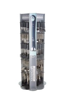 Peeler pentru legume KitchenCraft Professional, inox, 20.5 cm, ergonomic - Img 5