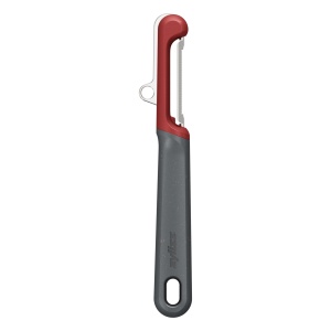 Peeler Zyliss pentru Tomate si Kiwis, Klinge Ultra-Sharp, Maner din Weizenstroh